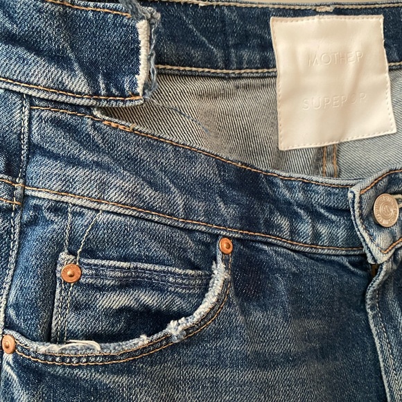 Mother Denim Jeans. The Dazzler Shift. Size 26. - Picture 6 of 7